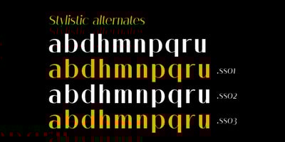 Font visual image of Melloida