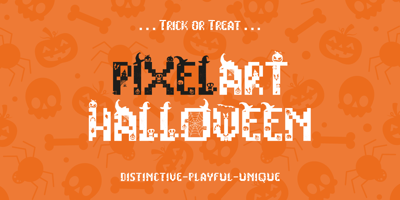 Pixelart Halloween