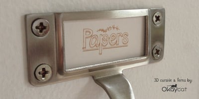 3D Cursive