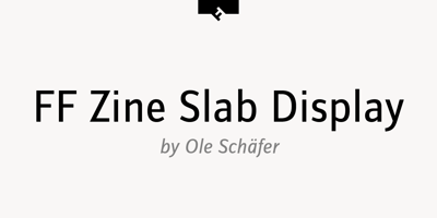 FF Zine Slab Display