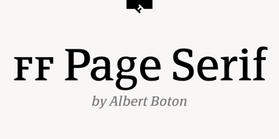 FF Page Serif