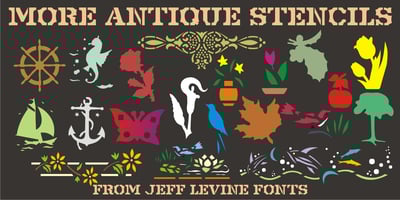 More Antique Stencils JNL