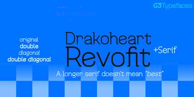 Drakoheart Revofit Serif