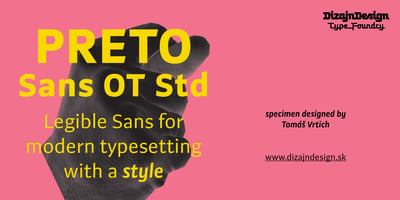 Preto Sans OT Std