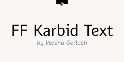 FF Karbid Text