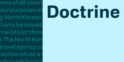 Doctrine