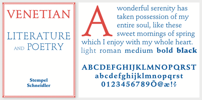 Stempel Schneidler LT