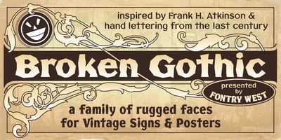 FHA Broken Gothic