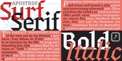 Surf Serif Pro