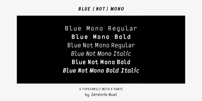 Blue (Not) Mono