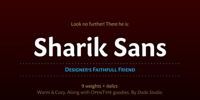 Sharik Sans