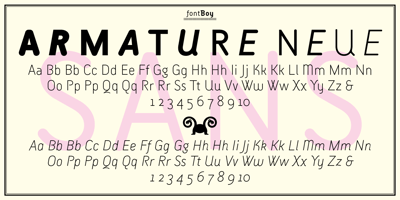 Armature Neue Sans