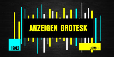 Anzeigen Grotesk