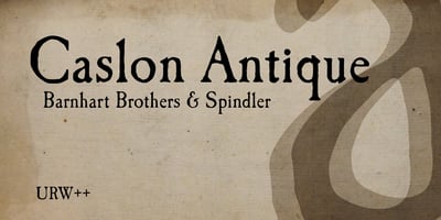 Caslon Antique