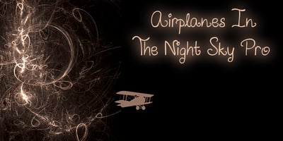 Airplanes In The Night Sky Pro