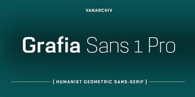 Grafia Sans 1 Pro