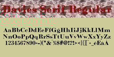 Davies Serif