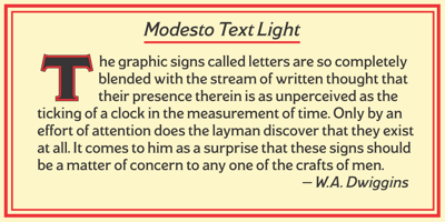 Modesto Text