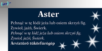 Aster