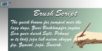 Brush Script