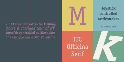 ITC Officina Serif