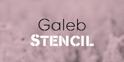 Galeb Stencil