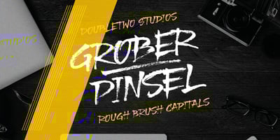 XXII Grober Pinsel
