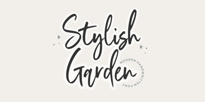 Stylish Garden