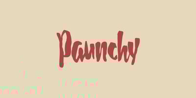 Paunchy