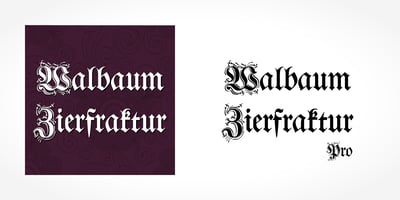 Walbaum Zierfraktur Pro