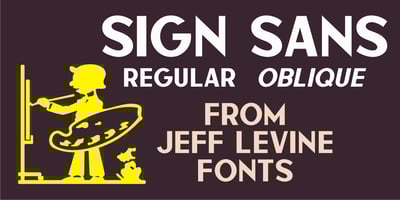 Sign Sans JNL