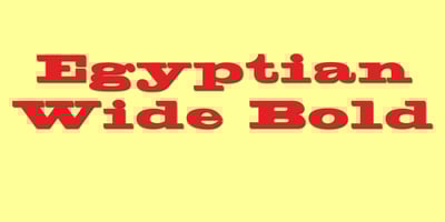 Egyptian Wide