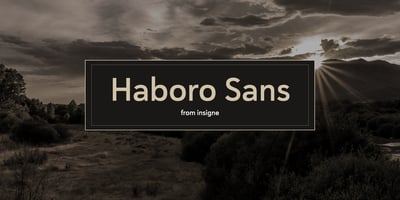 Haboro Sans