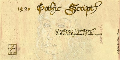 1420 Gothic Script