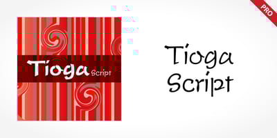 Tioga Script Pro
