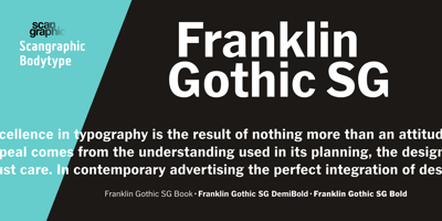 Franklin Gothic SG