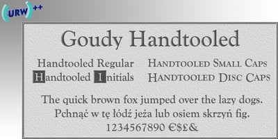 Goudy Handtooled