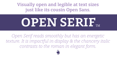 Open Serif