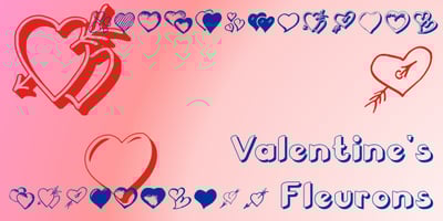 Valentine’s Fleurons