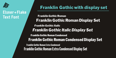 EF Franklin Gothic