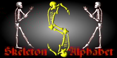Skeleton Alphabet