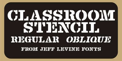 Classroom Stencil JNL