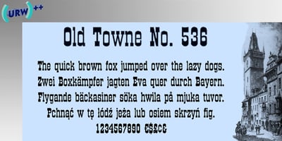 Old Towne No. 536