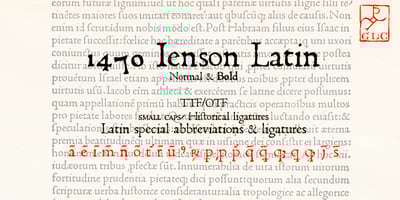 1470 Jenson Latin