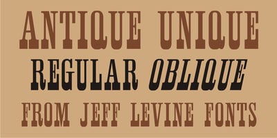 Antique Unique JNL