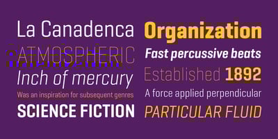 Geogrotesque Condensed Series