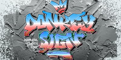 Donkey Sign Graffiti