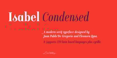 Isabel Condensed