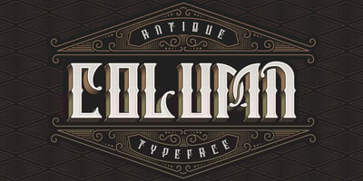 Column Typeface