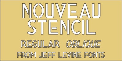 Nouveau Stencil JNL